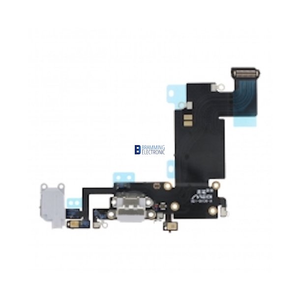 iPhone 6S Plus, Lade dock flex med mikrofon i  Lys Gr