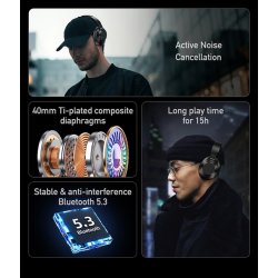 AWEI A997 Pro Bluetooth Hretelefoner m. Aktiv Stjreduktion