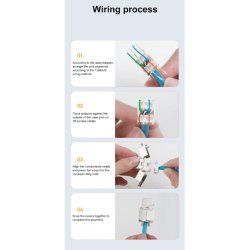Cat7 Keystone, tool-less, metal (Skrmet)