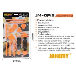 Jakemy - JM-OP15 - 13 i 1 bningsvrktjsst