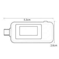 Lade tester (USB-C) 4V - 30V