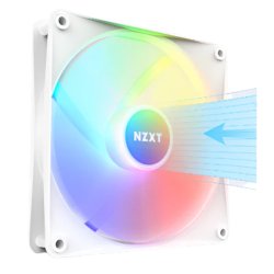 NZXT F Series, F120 RGB Core Fan 1-pack, Hvid, 120 mm