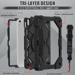 iPad 10 / iPad 11 (A16), Shock Proof cover i Sort