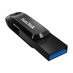SanDisk Ultra Dual Drive Go 32GB USB 3.1 / USB-C - Sort