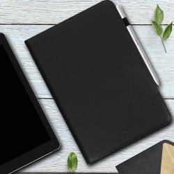 Universal Flip ldercover 9-11" med pen holder i Sort