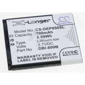 Doro DBI-800B, Batteri 