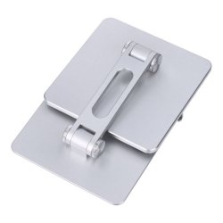 Stativ til tablet eller laptop, Non-slip, Aluminium, Slv (Mellem)