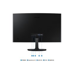 Samsung S24D360GAU 24" 1920 x 1080 (Full HD) VGA (HD-15) HDMI 100Hz (Curved screen)