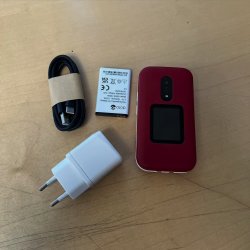 Doro 2881 - Klap telefon - R�d (Brugt)