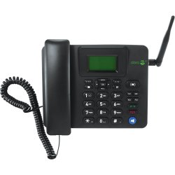 Doro 4100H - 4G fast mobiltelefon - Sort