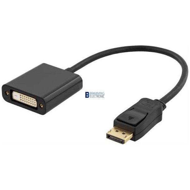 DisplayPort til DVI-D - adapter
