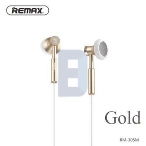 REMAX 305M In-ear Stereo Headset i Guld