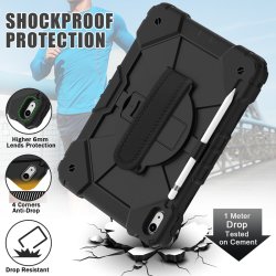 iPad 10 / iPad 11 (A16), Shock Proof cover i Sort