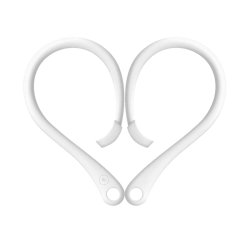 Silikone rekrog til EarPods i Hvid (2 stk)