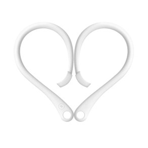 Silikone rekrog til EarPods i Hvid (2 stk)