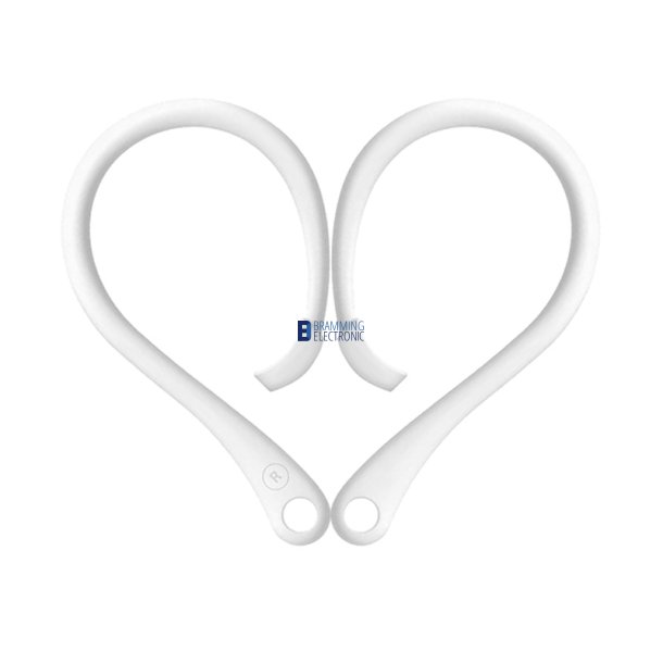 Silikone rekrog til EarPods i Hvid (2 stk)
