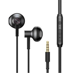 Baseus Encok H19 semi-in-ear headset i Sort
