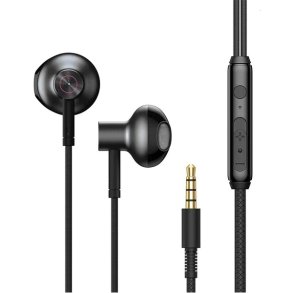 Baseus Encok H19 semi-in-ear headset i Sort