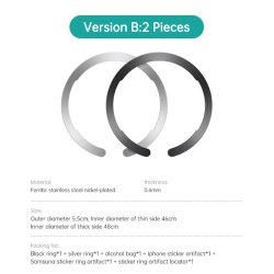 Magnet-ring (MagSafe) 2 stk.