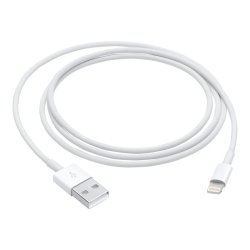 Opladerkabel Lightning - USB-A, 1 m, Hvid (Original Apple)