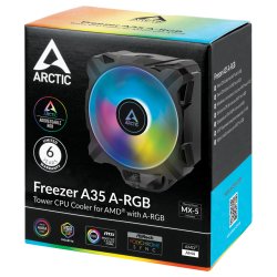ARCTIC Freezer A35 A-RGB CPU K�ler - AMD AM4/AM5, 120mm, RGB