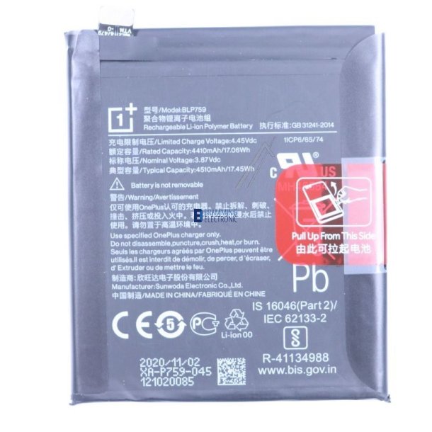 OnePlus 8 Pro Batteri (Original)