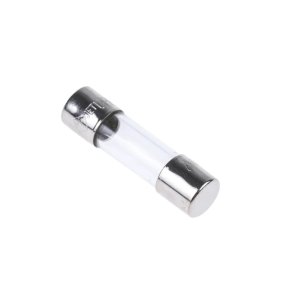 Glassikring - 250V - 0.1A-F - 20x5mm (10 stk)