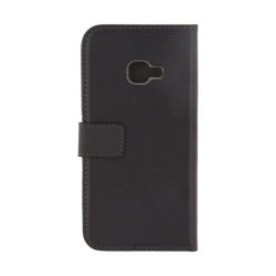 Samsung Galaxy Xcover 5, Ldercase til kreditkort i Sort