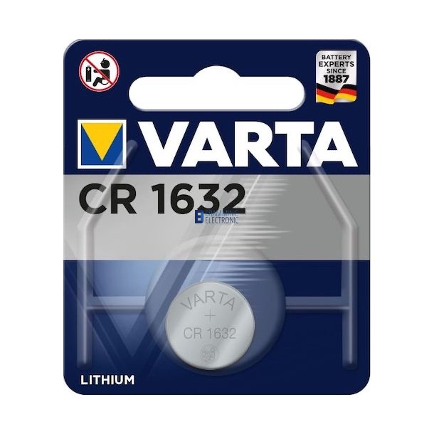 CR1632 Knapbatteri Lithium 3V-135MAH