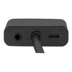 HDMI til VGA og lyd-adapter