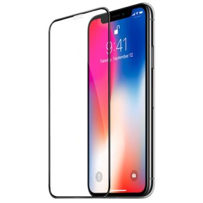 iPhone 11 / XR Beskyttelsesglas (fuldt dkkende)