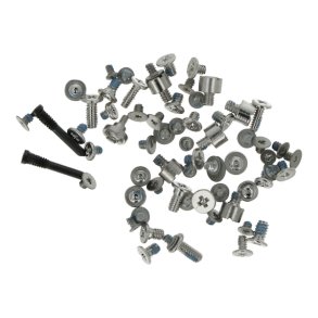 iPhone 12 Pro, komplet skrue st i Sort