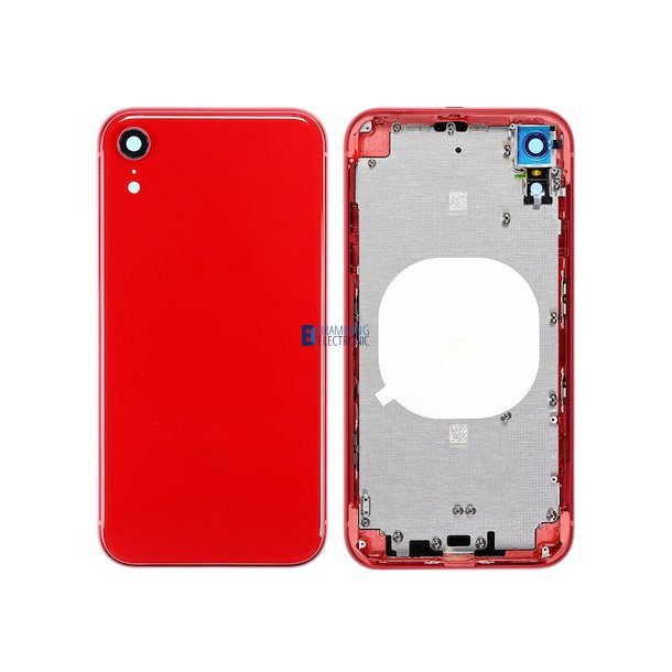 iPhone XR Bagside med ramme i Rd