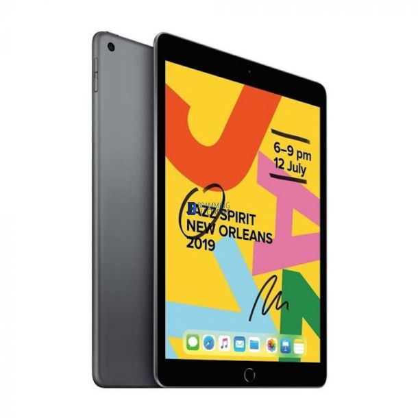 Brugt iPad 7 2019, 10.2" - 32GB - Wifi - Spacegrey (Grade B)