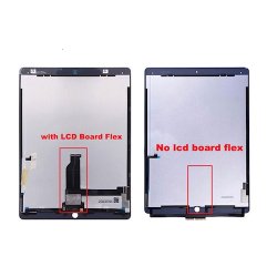 iPad Pro 12.9" Komplet skrm i Sort