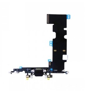 iPhone 8 Plus Lade stik flex i Sort