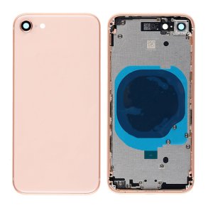 iPhone 8 Bagside med ramme i Rosenguld