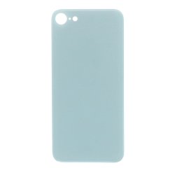 iPhone SE 2020 / 2022 Bagglas i Hvid (Large Hole)