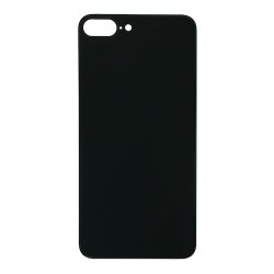 iPhone 8 Plus Bagglas i Sort (Large hole)