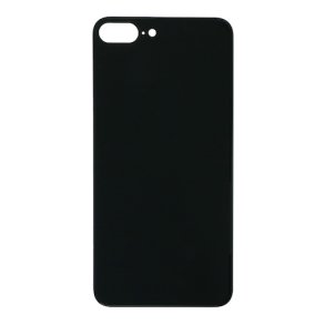 iPhone 8 Plus Bagglas i Sort (Large hole)
