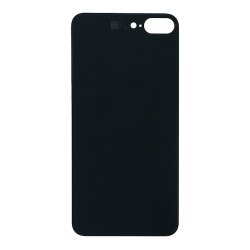 iPhone 8 Plus Bagglas i Sort (Large hole)