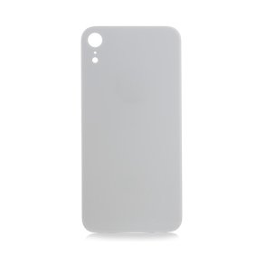 iPhone XR, Bagglas i Hvid (Large Hole)