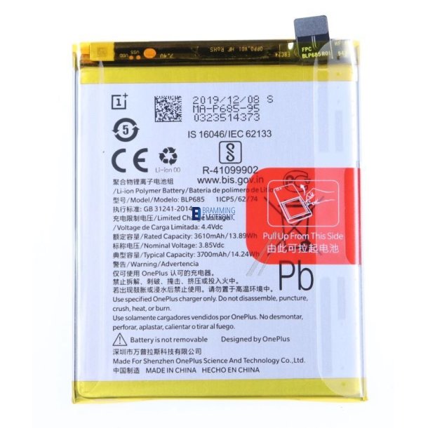 OnePlus 6T / OnePlus 7 Batteri (Original)