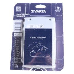 Batteri oplader til genopladelige batterier, fra Varta