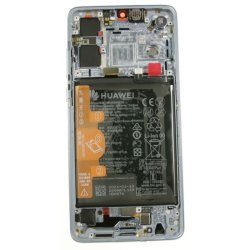 Huawei P30 skrm med ramme i Breathing Crystal