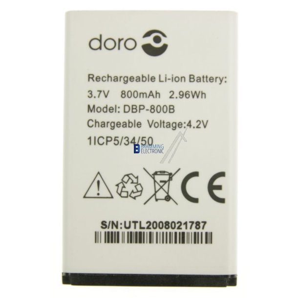 Doro 1350 / 136X, Batteri (Original) DBP-800B