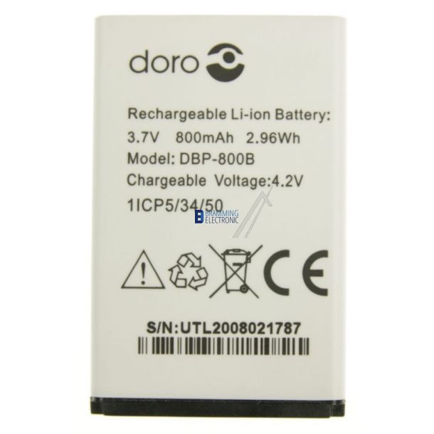 Doro 1350 / 136X, Batteri (Original) DPB-800B