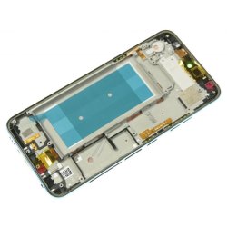 LG Q60, skrm med ramme i bl