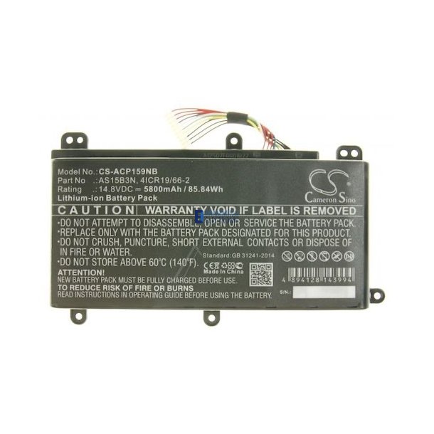 Acer Predator 15 G9-591 Batteri