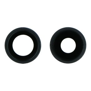 iPhone 11 Bagkamera glas med ramme i Sort